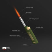 Outdoor Series Lighters, Windproof Torch
