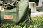 Waxed Canvas Firewood Tote