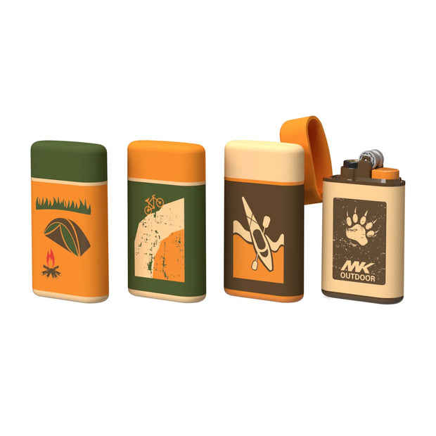 Outdoor Series Lighters, Camper Flint Set 2PK