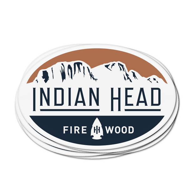 Oval Hermis Peak Sticker