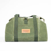 Waxed Canvas Firewood Sling