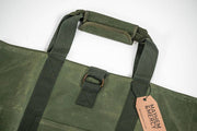 Waxed Canvas Firewood Tote